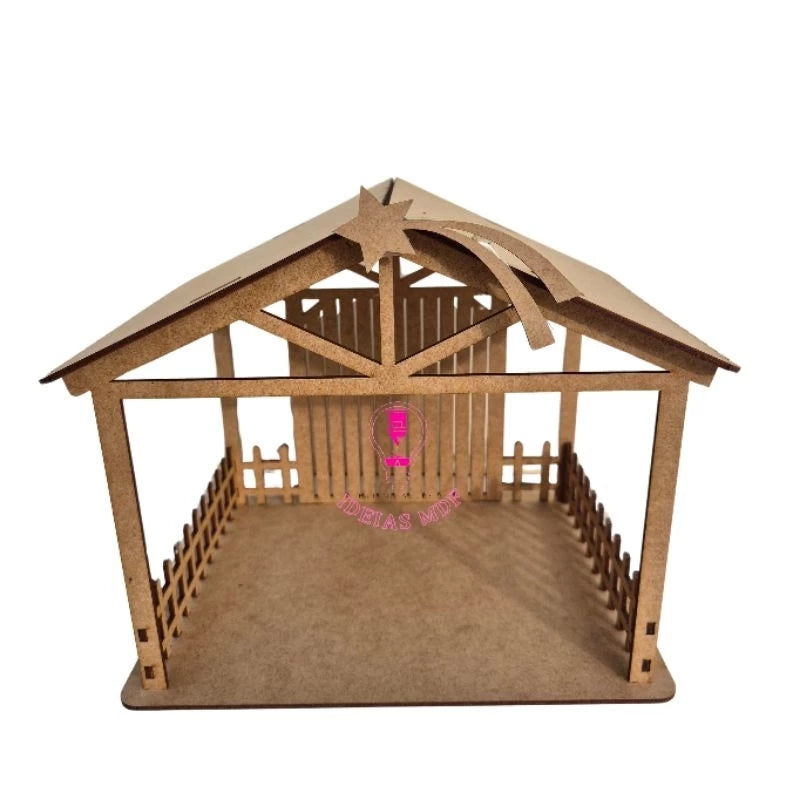 Casa para presépio P 24x17x20